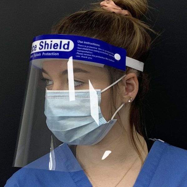 Plastic Protective Face Shields full face clear visor